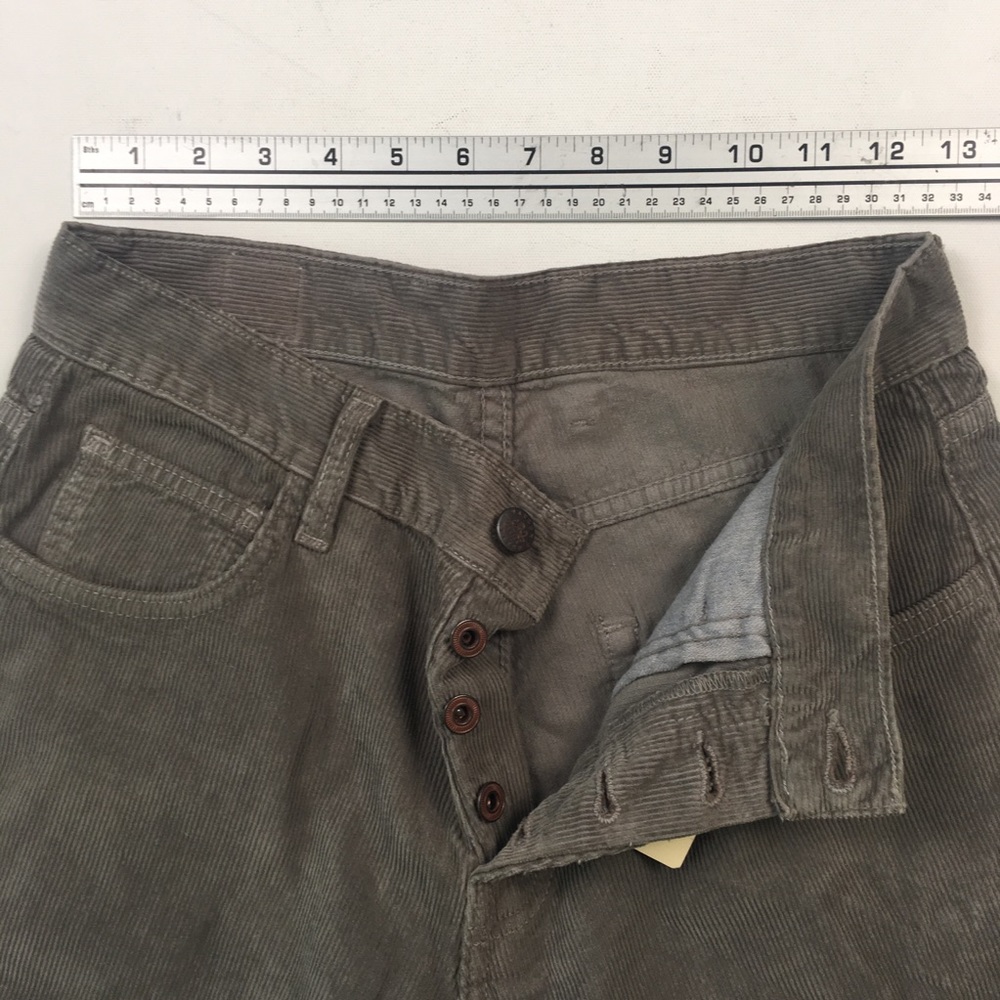 Taylor Stitch Tin Corduroy Jeans Sz 30 Grey A5318 - Picture 5 of 8